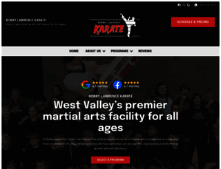 westvalleykarate.com screenshot