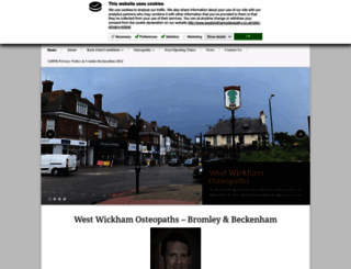 westwickhamosteopathy.co.uk screenshot