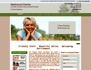 westwood-dental.com screenshot