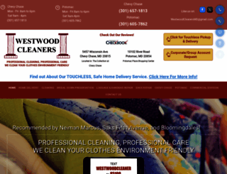 westwoodcleanersbethesda.com screenshot