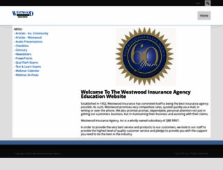 westwoodeducation.com screenshot