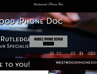 westwoodiphonedoc.com screenshot