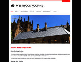 westwoodroofing.com.au screenshot