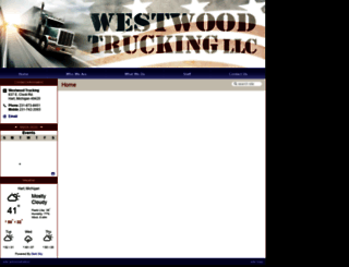 westwoodtrucking.com screenshot