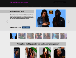 wetandmessyphotography.com screenshot