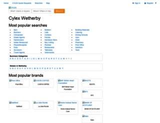 wetherby.cylex-uk.co.uk screenshot