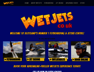 wetjets.co.uk screenshot