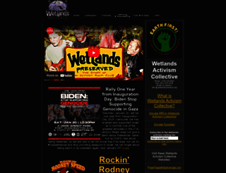 wetlands-preserve.org screenshot