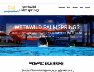 wetnwildpalmsprings.com screenshot