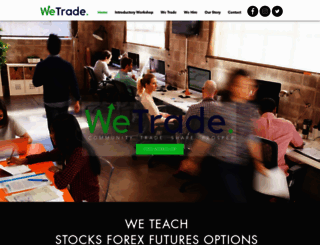 wetrade.academy screenshot