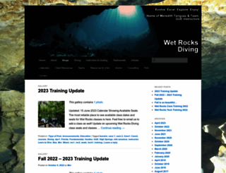 wetrocksdiving.com screenshot