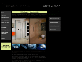 wetrooms.livinghouse.co.uk screenshot