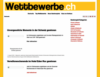 wettbewerbe.ch screenshot