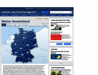 wetter-deutschland.com screenshot