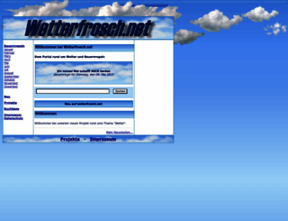 wetterfrosch.net screenshot