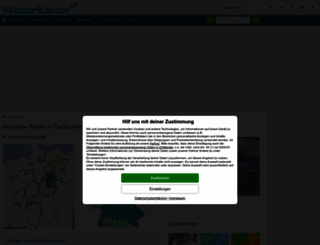 wetterkontor.net screenshot