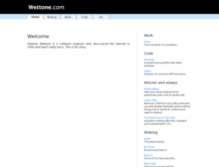 wettone.com screenshot