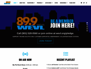 wevl.org screenshot