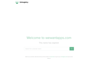 wewantapps.com screenshot