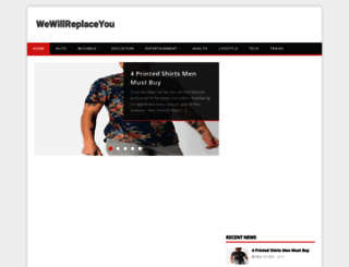 wewillreplaceyou.org screenshot