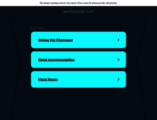 wexfordvet.com screenshot