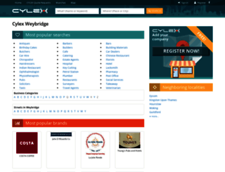 weybridge.cylex-uk.co.uk screenshot