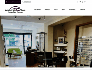 weybridgeeyeclinic.co.uk screenshot