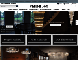 weybridgelights.co.uk screenshot