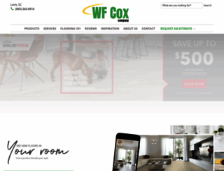 wfcox.com screenshot