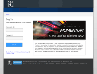 wfg-online.com screenshot