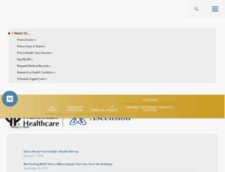 wfhealthcare.org screenshot