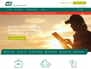 wfi.com.au screenshot