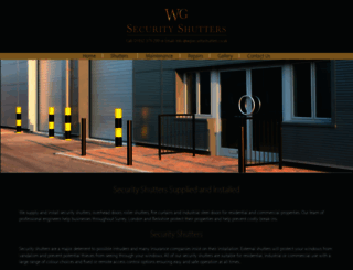 wg-security-shutters.co.uk screenshot