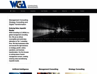 wgaconsulting.com screenshot