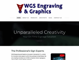 wgssigns.com screenshot