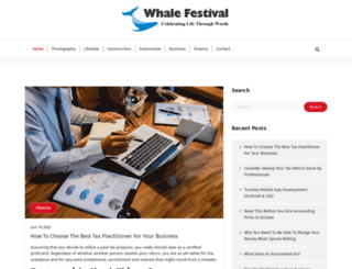 whalefestival.co.za screenshot