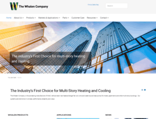 whalencompany.com screenshot