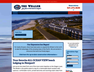 whalernewport.com screenshot