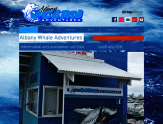 whales.com.au screenshot