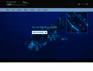 whaleshark.org screenshot