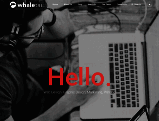 whaletailmarketing.co.za screenshot