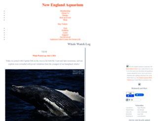 whalewatch.neaq.org screenshot