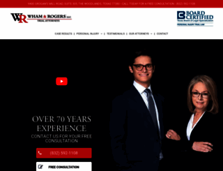 whamandrogers.com screenshot