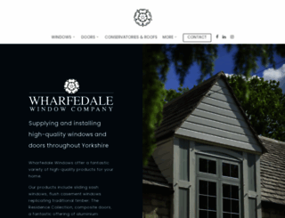 wharfedalewindows.co.uk screenshot