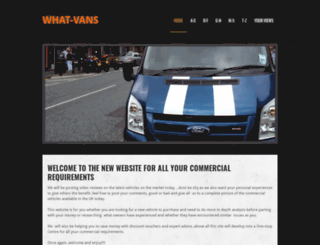what-vans.co.uk screenshot