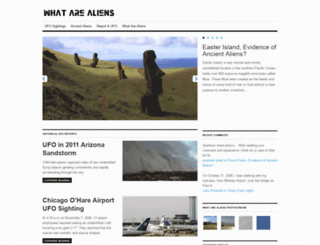 whatarealiens.com screenshot