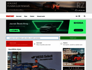 whatcar.lv screenshot