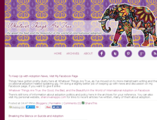 whateverthingsaretrue.com screenshot