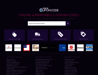 whatiscouponcode.com screenshot