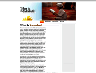 whatisramadan.com screenshot